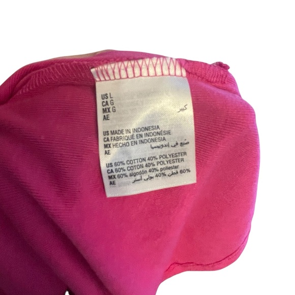 Karen Scott Fuchsia Short Sleeve Top - Picture 5 of 5